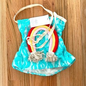 The haltered thread tank top